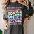 Teacher Dear Students Behind Me 1st Day Of School On Back Women's Comfort Colors T-Shirt Pepper Teacher Dear Students Behind Me 1st Day Of School On Back Women's Comfort Colors T-Shirt Pepper