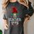 Teacher Gnome Xmas Family Matching Plaid Christmas Gnomes Women's Comfort Colors T-Shirt Pepper