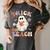 Teacher Halloween Trick Or Teach Floral Ghost Women's Comfort Colors T-Shirt Pepper