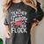 This Teacher Loves Her Flock Flamingo Teacher Class Women's Comfort Colors T-Shirt Pepper This Teacher Loves Her Flock Flamingo Teacher Class Women's Comfort Colors T-Shirt Pepper
