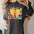 Teacher Pencil Coquette Bow Back To School Teacher Women's Comfort Colors T-Shirt Pepper