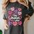 Teacher Positive Affirmations Candy Heart Valentine's Day Women's Comfort Colors T-Shirt Pepper