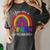 Teacher You Are a Rainbow Of Possibilities Funny Women's Comfort Colors T-Shirt Pepper Teacher You Are a Rainbow Of Possibilities Funny Women's Comfort Colors T-Shirt Pepper