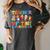 Teacher Of Tiny Superheroes Teach 100th Day Of School Women's Comfort Colors T-Shirt Pepper