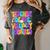 Teacher Of The Visually Impaired Blindness Awareness Women's Comfort Colors T-Shirt Pepper