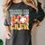 Teachers Aide Boo Crew Ghost Groovy Halloween For Women Women's Comfort Colors T-Shirt Pepper Teachers Aide Boo Crew Ghost Groovy Halloween For Women Women's Comfort Colors T-Shirt Pepper
