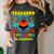 Teachers Are Superheroes – Fun Appreciation Women's Comfort Colors T-Shirt Pepper