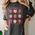 Teaching Is My Jam Teacher Team Crew Cute Strawberry Girls Women's Comfort Colors T-Shirt Pepper