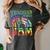 Tie Dye Teaching Social Studies Is My Jam Sunglasses Teacher Women's Comfort Colors T-Shirt Pepper Tie Dye Teaching Social Studies Is My Jam Sunglasses Teacher Women's Comfort Colors T-Shirt Pepper