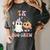 TK Boo Crew Retro Groovy Halloween Floral Ghost TK Teacher Men Women Kids Women's Comfort Colors T-Shirt Pepper TK Boo Crew Retro Groovy Halloween Floral Ghost TK Teacher Men Women Kids Women's Comfort Colors T-Shirt Pepper