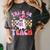 Trick Or Teach Halloween Teacher Floral Ghost Groovy Women's Comfort Colors T-Shirt Pepper Trick Or Teach Halloween Teacher Floral Ghost Groovy Women's Comfort Colors T-Shirt Pepper