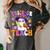 Trick Or Teach Teacher Ghost Teaching Fun Halloween Teacher Women's Comfort Colors T-Shirt Pepper
