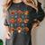 Turkey Squad Music Note Music Teacher Thanksgiving Women's Comfort Colors T-Shirt Pepper