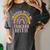 Twinning With My Teacher Bestie Spirit Week Girls Day Kids Women's Comfort Colors T-Shirt Pepper