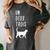 Un Deux Trois Cat Shirt French Teacher Women's Comfort Colors T-Shirt Pepper Un Deux Trois Cat Shirt French Teacher Women's Comfort Colors T-Shirt Pepper