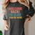 Welcome Back I'm Glad You'Re Here Retro Teacher Greeting Women's Comfort Colors T-Shirt Pepper