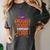 Witchy Halloween Hocus Pocus Everybody Focus Teacher Pumpkin Women's Comfort Colors T-Shirt Pepper