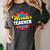Wonder Teacher Super Woman Power Superhero Back To School Women's Comfort Colors T-Shirt Pepper