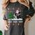 Xmas Tree Lighting Santa Riding Boston Terrier Christmas Women's Comfort Colors T-Shirt Pepper