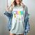 100th Day Of School Get Your Cray On Teacher Women's Comfort Colors T-Shirt Bay
