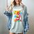 100th Day Of School Teachers Kids Child Happy 100 Days Women's Comfort Colors T-Shirt Bay