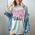 4th Fourth Grade Vibes Back To School Coquette Teacher Girl Women's Comfort Colors T-Shirt Bay