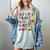 Alphabet Animals ABCs Zoo Kids Boys Girls Teacher Women's Comfort Colors T-Shirt Bay