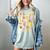 Alphabet Turkey Thanksgiving Costume Preschool Teacher Men Women Women's Comfort Colors T-Shirt Bay