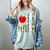 American Flag Camouflage Teacher Patriotic 4th Of July Women's Comfort Colors T-Shirt Bay