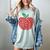 Apple Dot Pattern Art Teacher Appreciation Men Women Humor Women's Comfort Colors T-Shirt Bay Apple Dot Pattern Art Teacher Appreciation Men Women Humor Women's Comfort Colors T-Shirt Bay