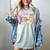 Back To School Pre-K Preppy Teacher Girl Women's Comfort Colors T-Shirt Bay