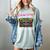 Back To School Retro Teaching Is My Jam 80s Teacher Boombox Women's Comfort Colors T-Shirt Bay