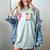 Back To School Teacher Para Preppy Checkered Para Life Women's Comfort Colors T-Shirt Bay