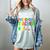 Battery Life Of a Preschool School Teacher School Week Women's Comfort Colors T-Shirt Bay