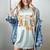 All Booked For Fall Book Pumpkin Autumn Thanksgiving Teacher Women's Comfort Colors T-Shirt Bay