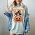Boston Terrier Costume On Pumpkin Halloween Boston Terrier Women's Comfort Colors T-Shirt Bay