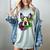 Boston Terrier In Day Of The Dead Sugar Skull Dog Women's Comfort Colors T-Shirt Bay
