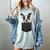 Boston Terrier Dog Puppy Dog In Pocket Cute Pet Lover Women's Comfort Colors T-Shirt Bay