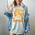 My Boston Terrier Dog Rides Shotgun Witch Halloween Men Women Women's Comfort Colors T-Shirt Bay