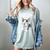 Boston Terrier Girl Cute Cartoon For Dog Owners Pet Terrier Women's Comfort Colors T-Shirt Bay