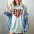 Boston Terrier Heart Valentine Boston Terrier Women's Comfort Colors T-Shirt Bay