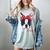 Boston Terrier Mom Bostie Women Girls Women's Comfort Colors T-Shirt Bay