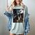 Boston Terrier Selfie Full Moon Flying Witch Halloween Dog Women's Comfort Colors T-Shirt Bay