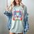 Boston Terrier Sugar Skull Dog Day Of The Dead Women's Comfort Colors T-Shirt Bay