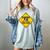 Caution Sign Boston Terrier Dog Bostie Puppy Women's Comfort Colors T-Shirt Bay