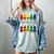 Colorful Crayon Kindergarten Team Tee For Teachers Students Men Women Kids Women's Comfort Colors T-Shirt Bay