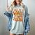 Fall In Love With Science Math Teacher Fall Thanksgiving Women's Comfort Colors T-Shirt Bay