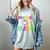 Feliz Primer Dia De Clases Kids Girl Teacher Spanish School Women's Comfort Colors T-Shirt Bay