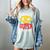 Grade K Super Squad Superhero Kindergarten Teacher Team Women's Comfort Colors T-Shirt Bay