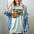 Halloween Teacher Six Seven Meme 6 7 Skeleton Spooky Costume Women's Comfort Colors T-Shirt Bay
